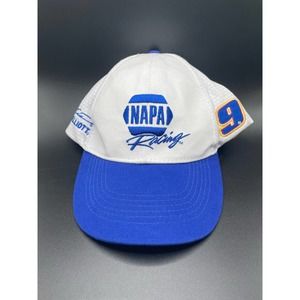 NAPA Racing Hat Chase Elliot Blue White Strapback Cap